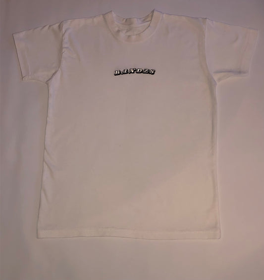 Plain white bandzs tee